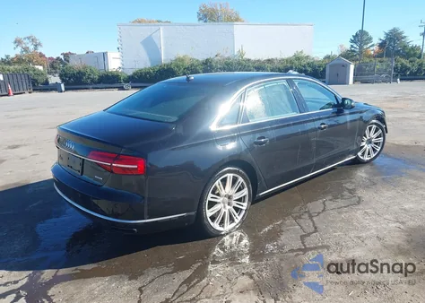 2015 Audi A8 L 3.0T from USA, damaged, VIN WAU3GAFD0FN008908